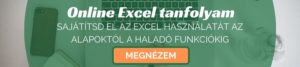 Online Excel tanfolyam