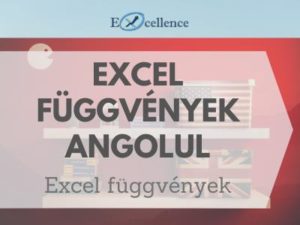 Excel függvények magyarul